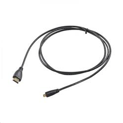 Akyga kabel audio-video/HDMI/micro HDMI ver.1.4/PVC/černá