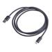 Akyga kabel USB 3.1 type C 1.8m /černá