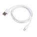 Akyga kabel USB A/Lightning 1.0m /bílá