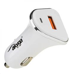 Akyga nabíječka USB 5-12V/3.0A 18W Quick Charge 3.0