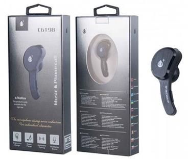 Aligator Bluetooth Headset PLUS C6198, černý