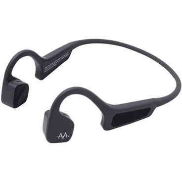 AMA BonELF X, bezdrátová sportovní sluchátka před uši, šedá