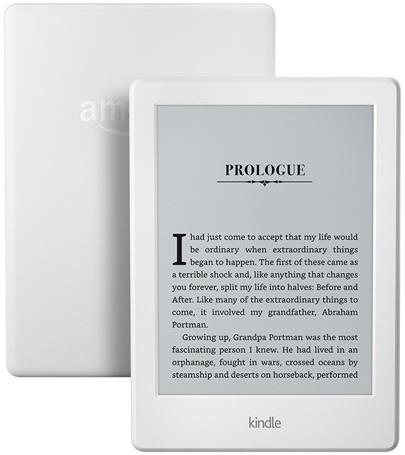 AMAZON e-book reader Kindle 8 TOUCH/ 6" E-ink disple/ 4GB/ Wi-Fi/ SPONZOROVANÁ VERZE/ bílá + 100 knih ZDARMA