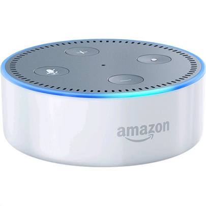 Amazon Echo Dot, hlasový asistent 2. generace, bílý