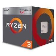 AMD cpu Ryzen 3 2200G AM4 Box (4core, 4x vlákno, 3.5GHz / 3.7GHz, 6MB cache, 65W), RX VEGA 8, chladič Wraith Stealth