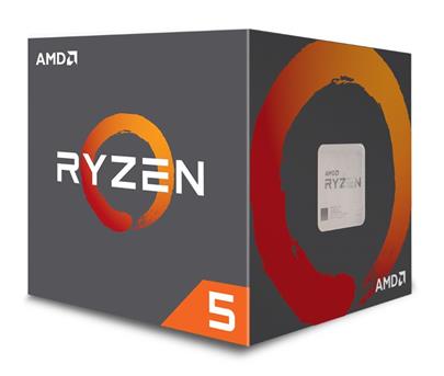 AMD cpu Ryzen 5 1400 Box AM4 (4core, 8x vlákno, 3.2GHz / 3.4GHz, 8MB cache, 65W) s chladičem Wraith Stealth 65W
