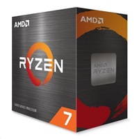 AMD cpu Ryzen 7 5700X AM4 Box (8core, 16x vlákno, 3.4GHz / 4.6GHz, 32MB cache, 65W) bez chladiče