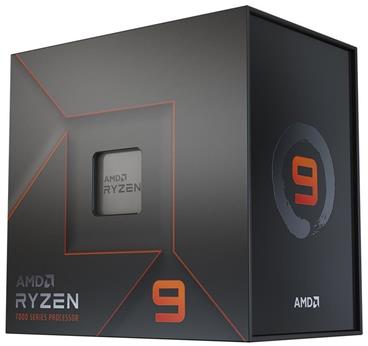 AMD cpu Ryzen 9 7950X AM5 Box (16core, 32x vlákno, 4.5GHz / 5.7GHz, 80MB cache, 170W), Radeon Graphics, bez chladiče