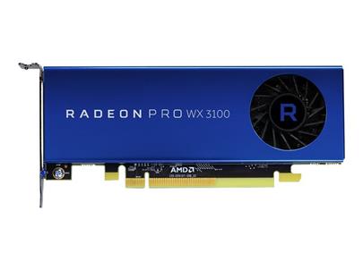 AMD, Radeon Pro WX 3100 4GB GDDR5 2-mDP+1-DP
