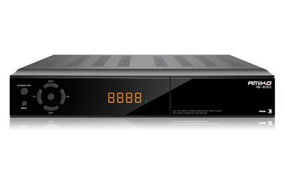 AMIKO DVB-S2 HD přijímač 8150 CXE/ Full HD/ MPEG2/ MPEG4/ HDMI/ USB/ RS232/ SCART/ LAN