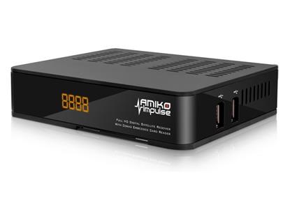 AMIKO DVB-S2 HD přijímač Impulse/ Full HD/ čtečka UNI/ MPEG2/ MPEG4/ HDMI/ USB/ PVR/ SCART