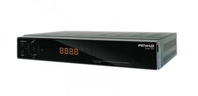 AMIKO DVB-S2 přijímač SHD 8155/ Full HD/ čtečka UNI/ H.265/HEVC/ HDMI/ USB/ PVR/ RS232/ SCART/ Wi-Fi