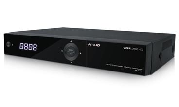 AMIKO DVB-S2/T2/C přijímač VIPER COMBO HDD/ Full HD/ CI slot/ H.265/HEVC/ EPG/ Timeshift/ HDMI/ 2x USB/ LAN