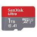 anDisk MicroSDXC karta 1TB Ultra (120 MB/s, A1 Class 10 UHS-I, Android) + adaptér