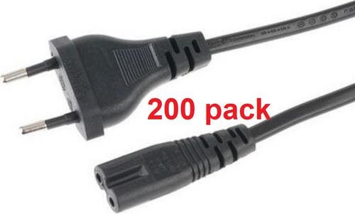 ANPIX GEMBIRD FLEXO (200 pack) Eurokabel napájecí síťový dvoužilový 230V s vidlicí (Schuko CEE7/16) 1.8m na IEC C7 (2-pin, tzv. o