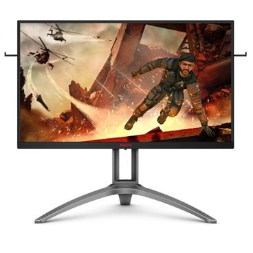 AOC LCD AGON herní AG273QX 27" VA/2560x1440@165Hz/1ms/50mil:1/400nits/2xHDMI/DisplayPort/4xUSB 3.2/Repro