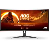 AOC LCD herní CU34G2XE 34" zakřivený VA 21:9 FreeSync/3440x1440@144Hz/1ms/300cd/80mil:1/HDMI/2xDP/VESA