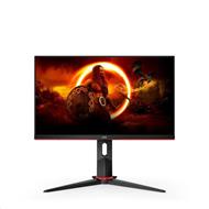 AOC LCD herní Q24G2A/BK 23,8" IPS/2560x1440@165Hz/1ms/350cd/HDMI/DP/Pivot/HAS/VESA