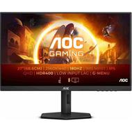 AOC LCD herní Q27G4X 27" IPS/2560x1440@180Hz/0,5ms/450cd/2xHDMI/DP/Pivot/HAS/VESA