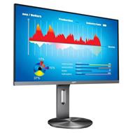 AOC LCD U2790PQU 27" 4K IPS/3840x2160@60Hz/50m:1/5ms/2xHDMI/DP/repro/2xUSB/Repro/Pivot/VESA/stříbrná