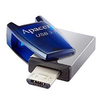 Apacer flash USB AH179 32GB USB 3.1 OTG modrá
