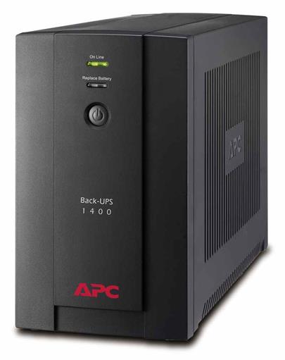 APC Back-UPS BXU 1400 VA, 230 V, AVR, USB, Schuko-Ausgänge