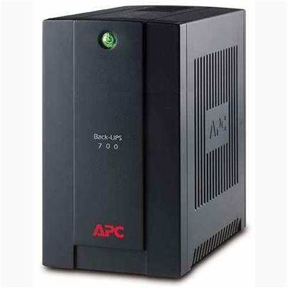 APC Back-UPS BXU 700 VA, 230 V, AVR, USB, Schuko-Ausgänge