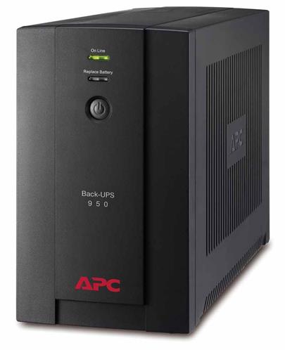 APC Back-UPS BXU 950 VA, 230 V, AVR, Schuko-Ausgänge