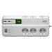 APC Essential SurgeArrest 6 outlets with 5V, 2.4A 2 port USB charger, 230V France