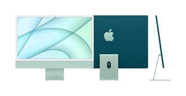 Apple 24-inch iMac with Retina 4.5K display: M1 chip with 8-core CPU and 7-core GPU, 256GB - Green