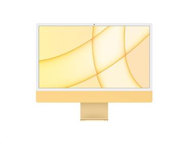 APPLE 24-inch iMac with Retina 4.5K display: M1 chip with 8-core CPU and 8-core GPU, 256GB - Yellow