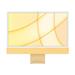 APPLE 24-inch iMac with Retina 4.5K display: M1 chip with 8-core CPU and 8-core GPU, 512GB - Yellow