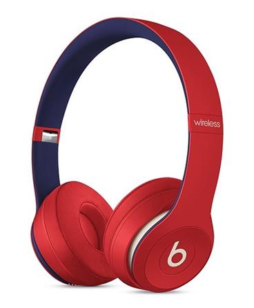 Apple Beats Solo 3 Wireless On-Ear Headphones - Club Collection Red