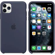 Apple iPhone 11 Pro Max silikonový kryt půlnočně modrý 