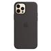 Apple iPhone 12/12 Pro Silicone Case with MagSafe - Black