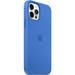 Apple iPhone 12 | 12 Pro Silicone Case with MagSafe - Capri Blue