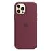 Apple iPhone 12/12 Pro Silicone Case with MagSafe - Plum