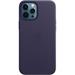 Apple iPhone 12 Pro Max Leather Case with MagSafe - Deep Violet