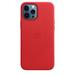 Apple iPhone 12 Pro Max Leather Case with MagSafe - (PRODUCT) Red