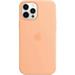 Apple iPhone 12 Pro Max Silicone Case with MagSafe - Cantaloupe