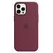 Apple iPhone 12 Pro Max Silicone Case with MagSafe - Plum