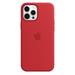 Apple iPhone 12 Pro Max Silicone Case with MagSafe - (PRODUCT) Red
