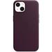 APPLE iPhone 13 Leather Case with MagSafe - Dark Cherry