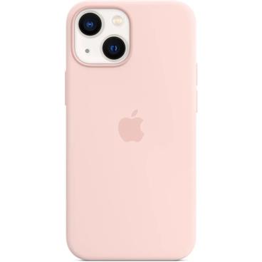 APPLE iPhone 13 mini Silicone Case with MagSafe - Chalk Pink