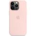 APPLE iPhone 13 Pro Silicone Case with MagSafe – Chalk Pink