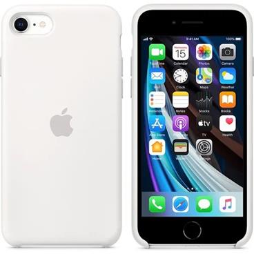 Apple iPhone SE silikonový kryt (2020) bílý