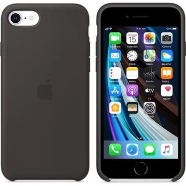 Apple iPhone SE silikonový kryt (2020) černý