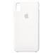 Apple iPhone XS Silicon Case - White
