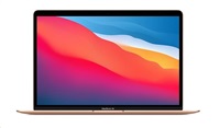 APPLE MacBook Air 13'',M1 chip with 8-core CPU and 7-core GPU, 256GB,8GB RAM - Gold