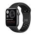 Apple Watch Nike SE 44mm vesmírně šedý hliník s antracitovým / černým sportovním řemínkem
